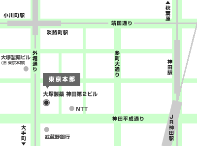 東京本部マップ