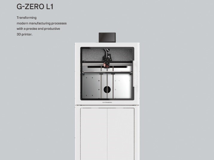 資本業務提携先の株式会社グーテンベルクが国産業務用3Dプリンター『G-ZERO L1』を7月より販売開始します。