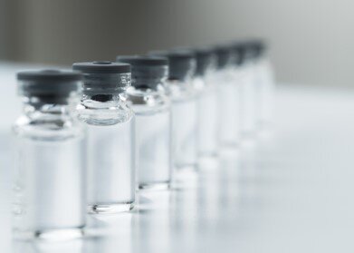 Photographs of vials