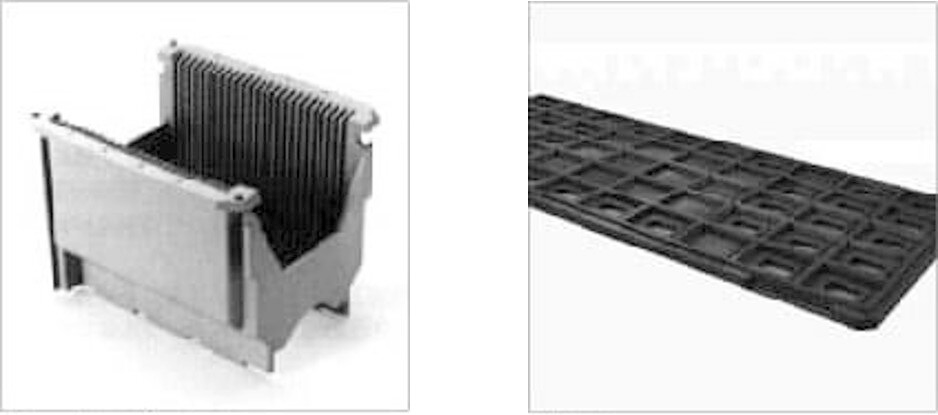 Images of Silicon Wafer Basket and  IC Tray