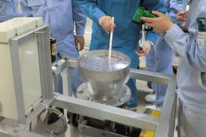 訓練の様子①