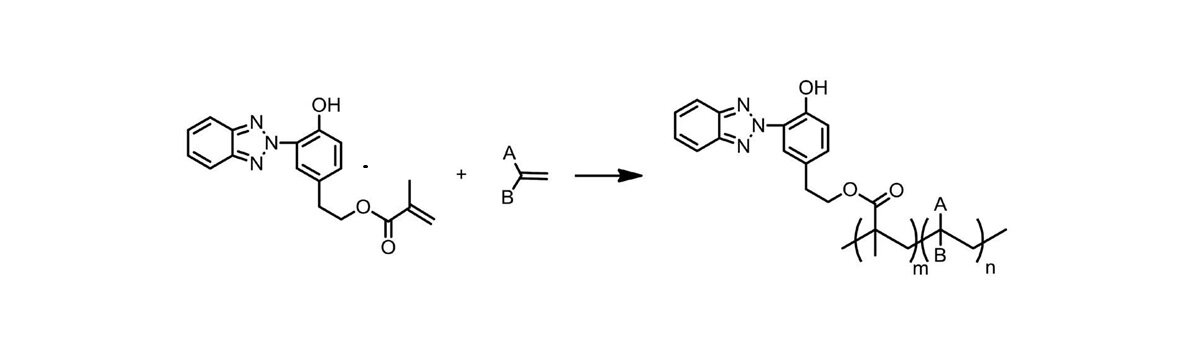 Radical Polymerization of RUVA-93